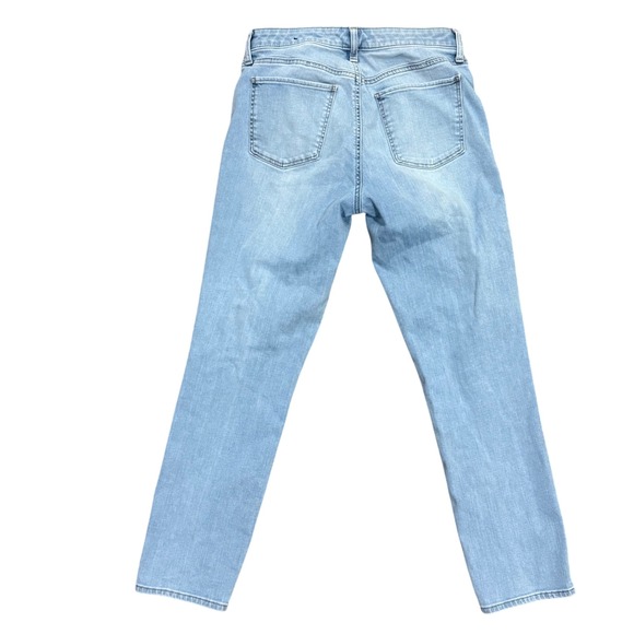 Talbots Flawless Slim Ankle Jeans Light Wash Women's Size 6 - Picture 2 of 5